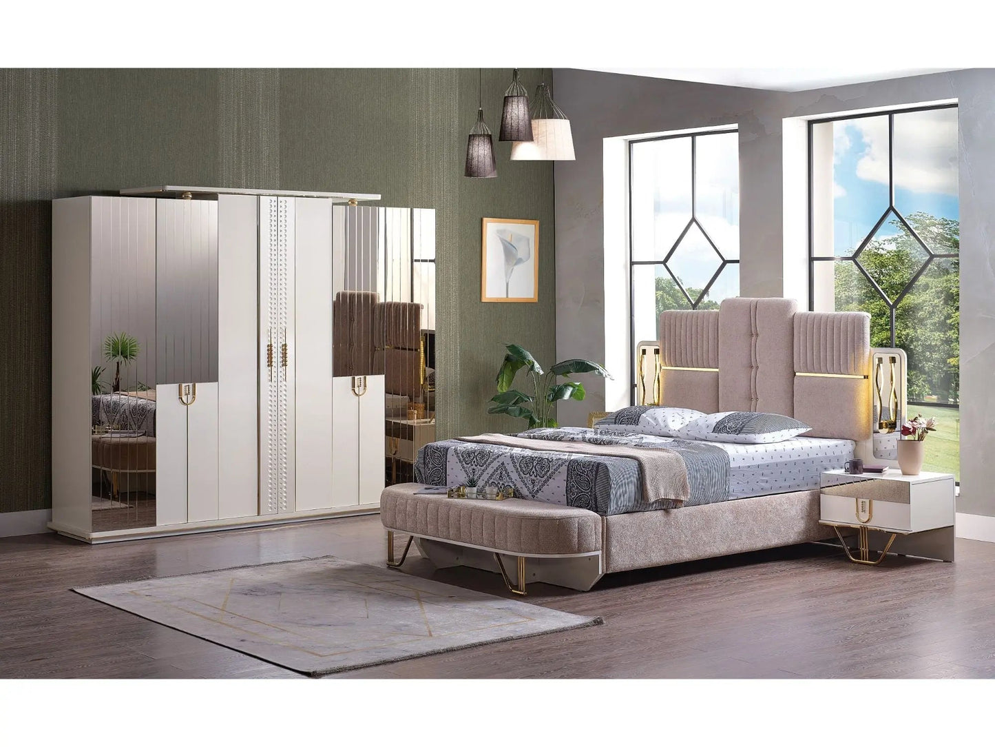 Valence Nightstand - Ferro Furniture