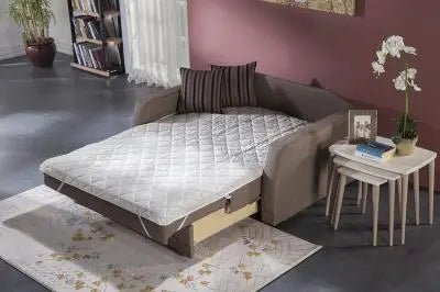 Valerie Love Seat (Redeyef Brown) 3 Piece - Ferro Furniture