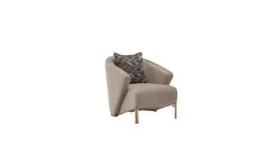 Veronica Accent Chair (Silver Vizon) - Ferro Furniture