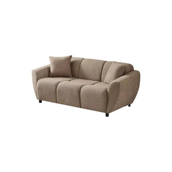 Vizyon Stationary Livingroom Loveseat Brown - Ferro Furniture