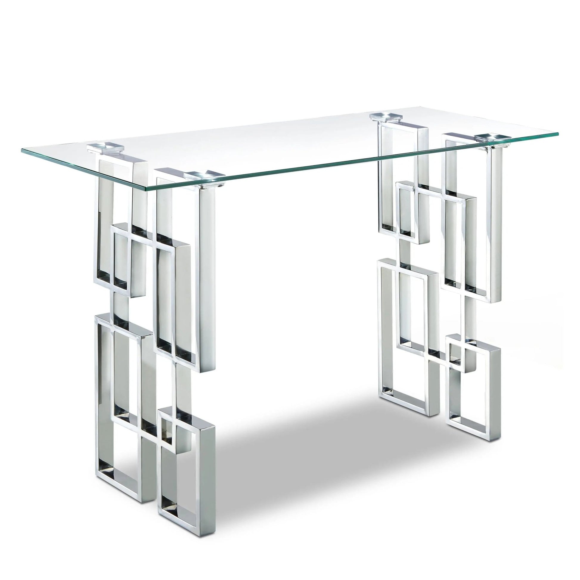 Alexis - Console Table - Pearl Silver - Ferro Furniture