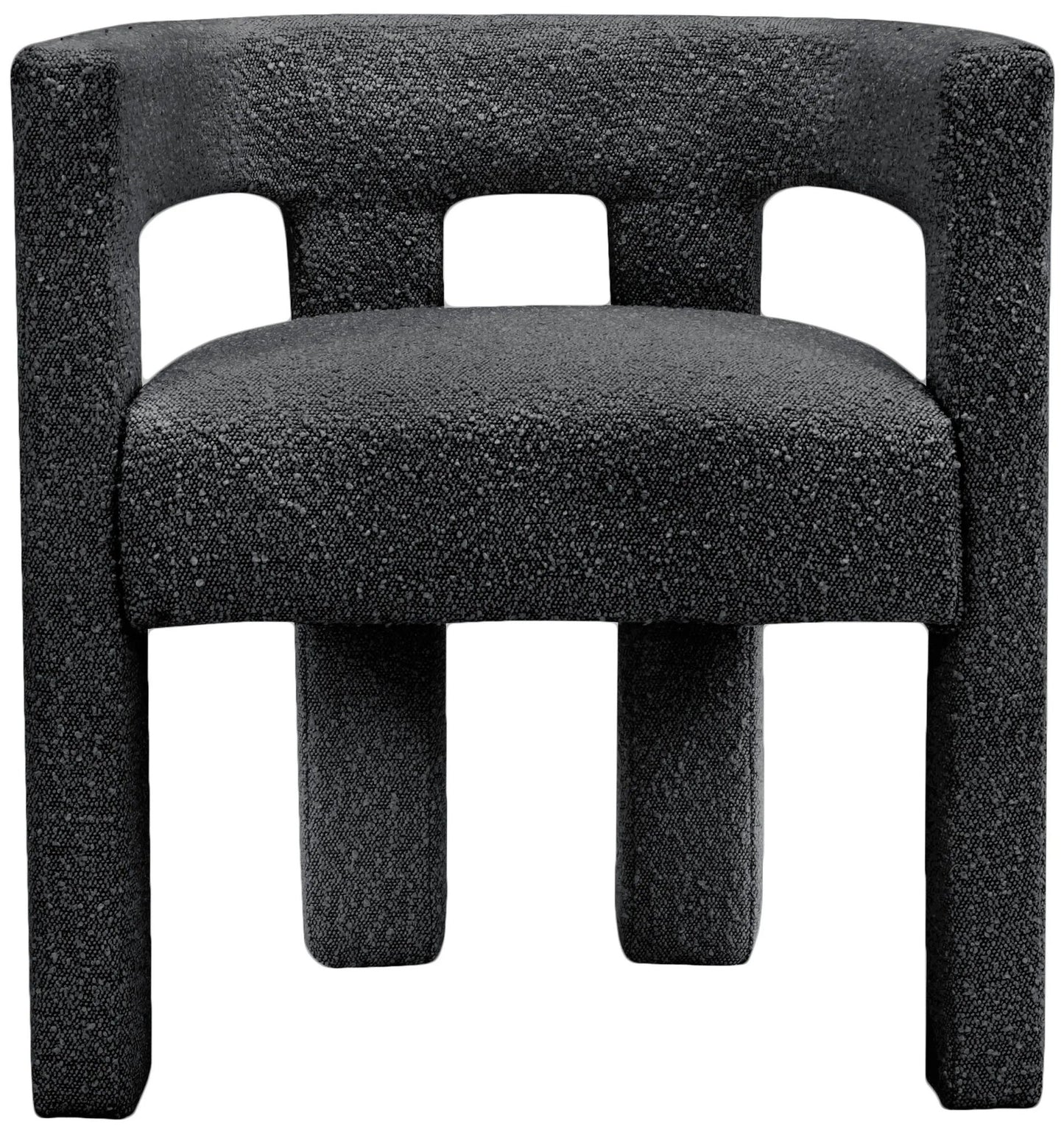Athena - Boucle Fabric Dining Chair - Ferro Furniture