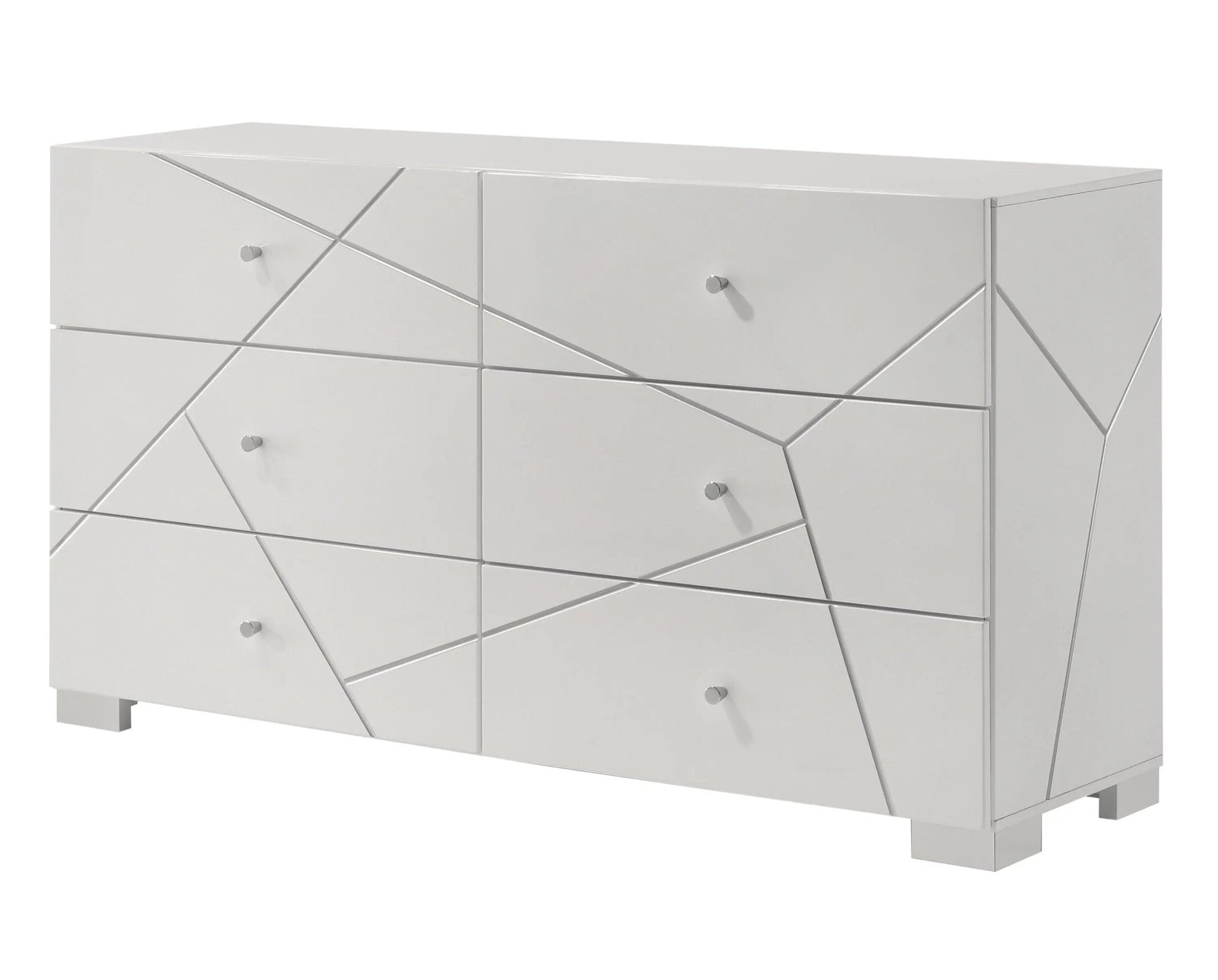 Ayla - Dresser - White - Ferro Furniture
