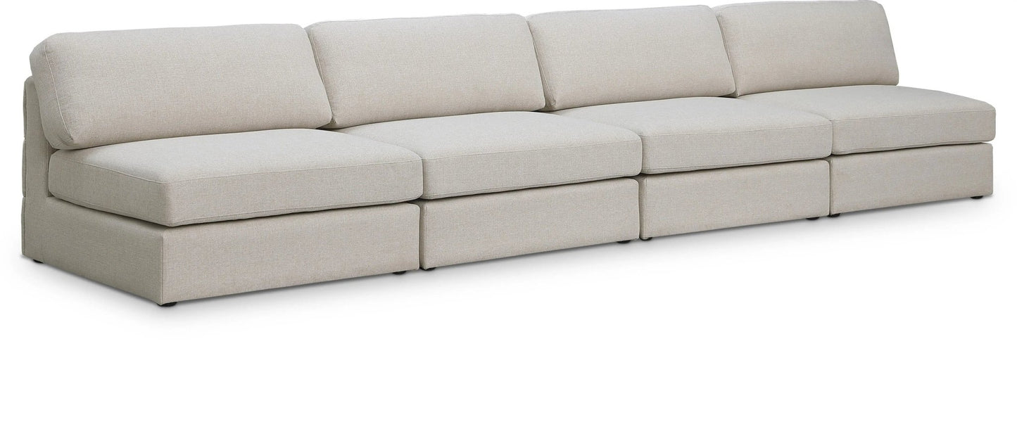 Beckham - Modular 4 Seats Armless Sofa - Ferro Furniture