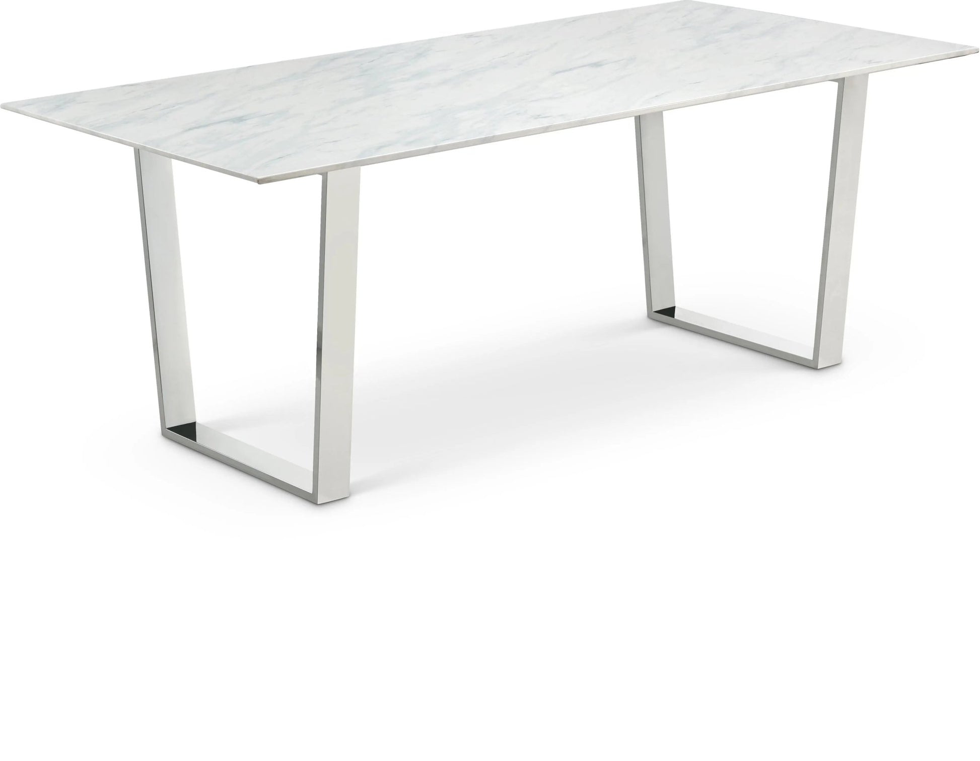 Carlton - Dining Table - Pearl Silver - Steel - Ferro Furniture