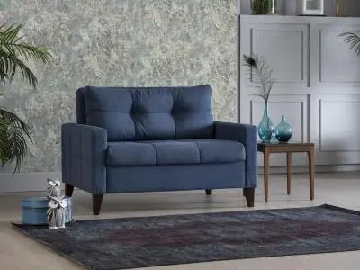 Chair and a Half (Zigana Indigo Blue) - Ferro Furniture