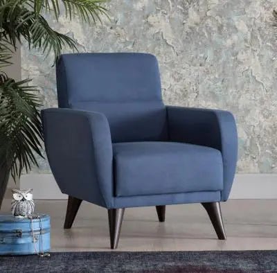 Chair in a Box - Flexy W/Storage (Zigana Indigo Blue) - Ferro Furniture