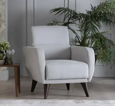 Chair in a Box - Flexy W/Storage (Zigana Light Grey) - Ferro Furniture