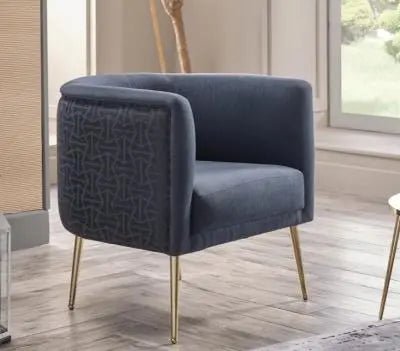 Cloak Accent Armchair (Cloak Navy) - Ferro Furniture