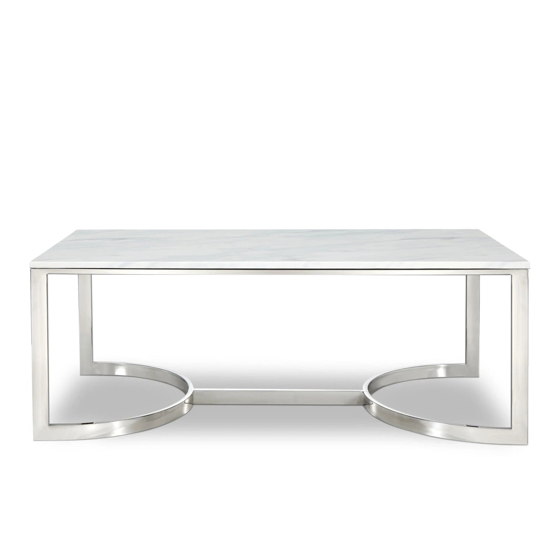 Copley - Coffee Table - Pearl Silver - Ferro Furniture