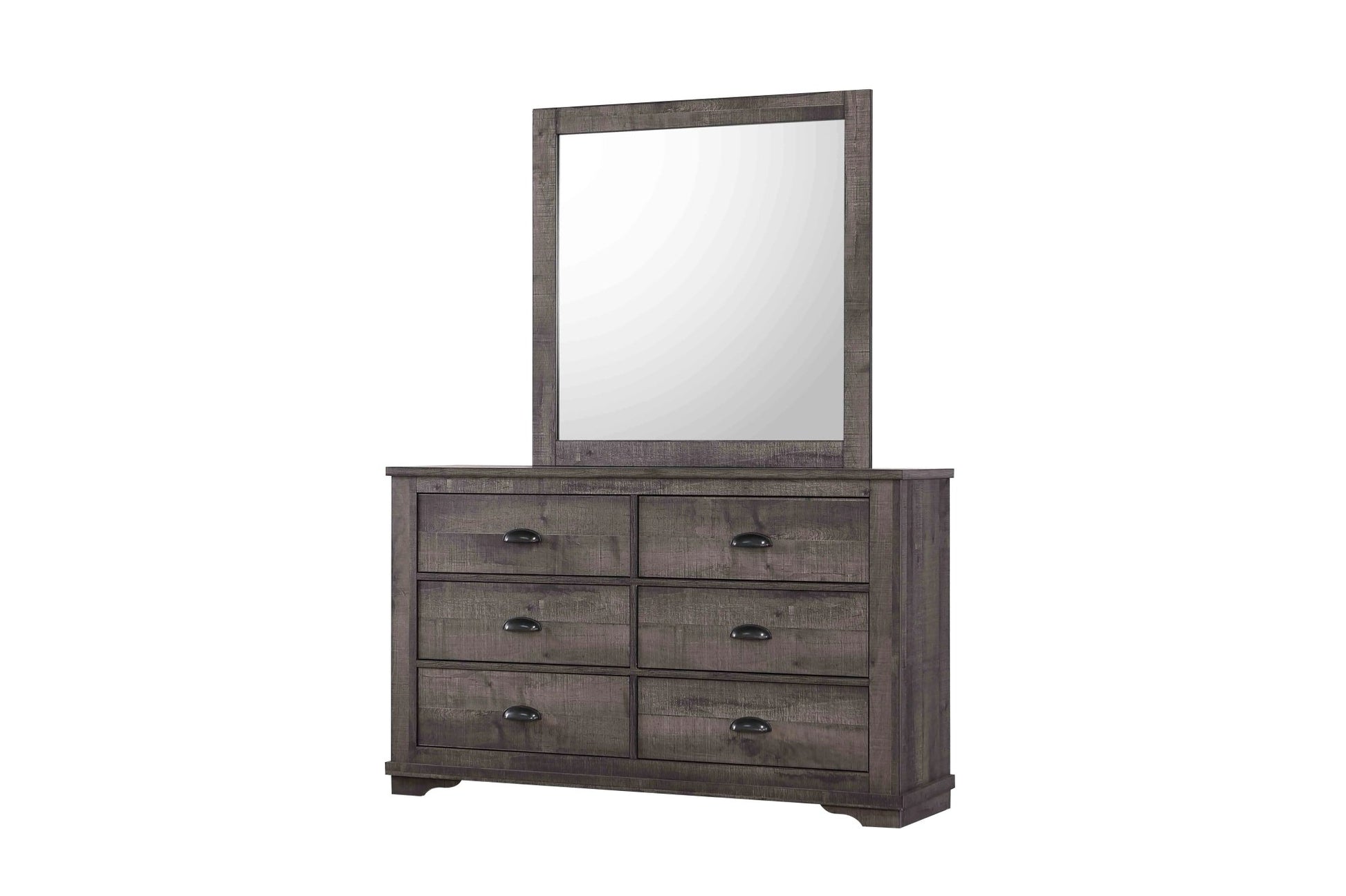 Coralee - Dresser, Mirror - Ferro Furniture