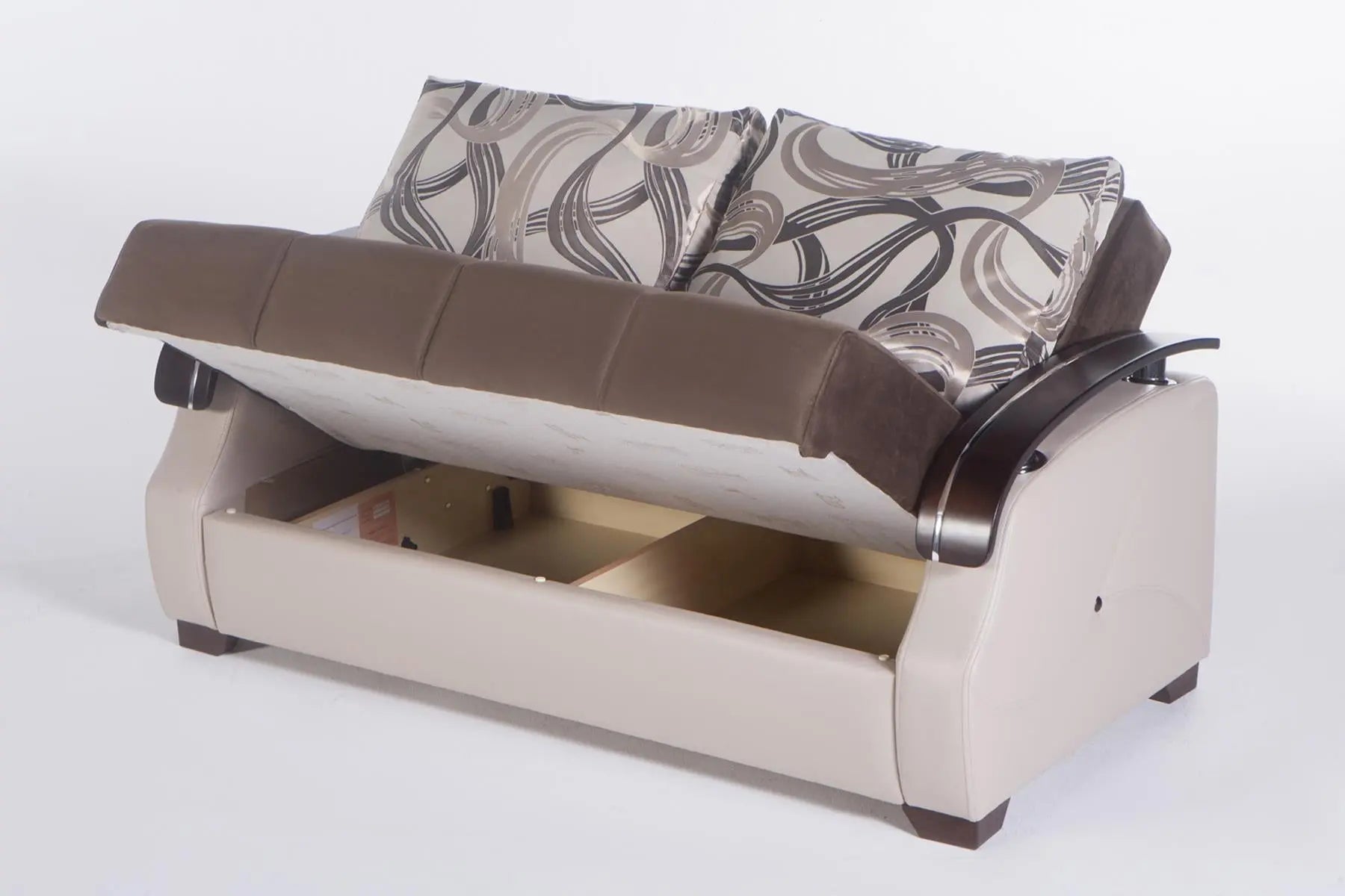 Costa 3 Love Seat (Best Brown) 2 Piece - Ferro Furniture