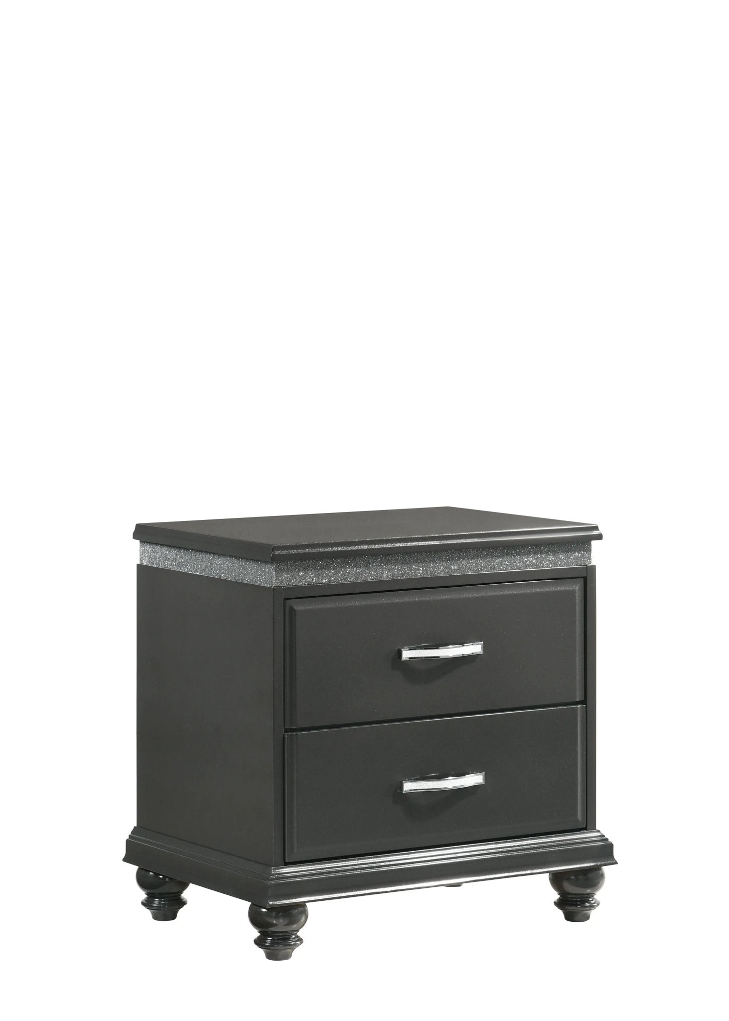 Frampton - Nightstand - Gray - Ferro Furniture