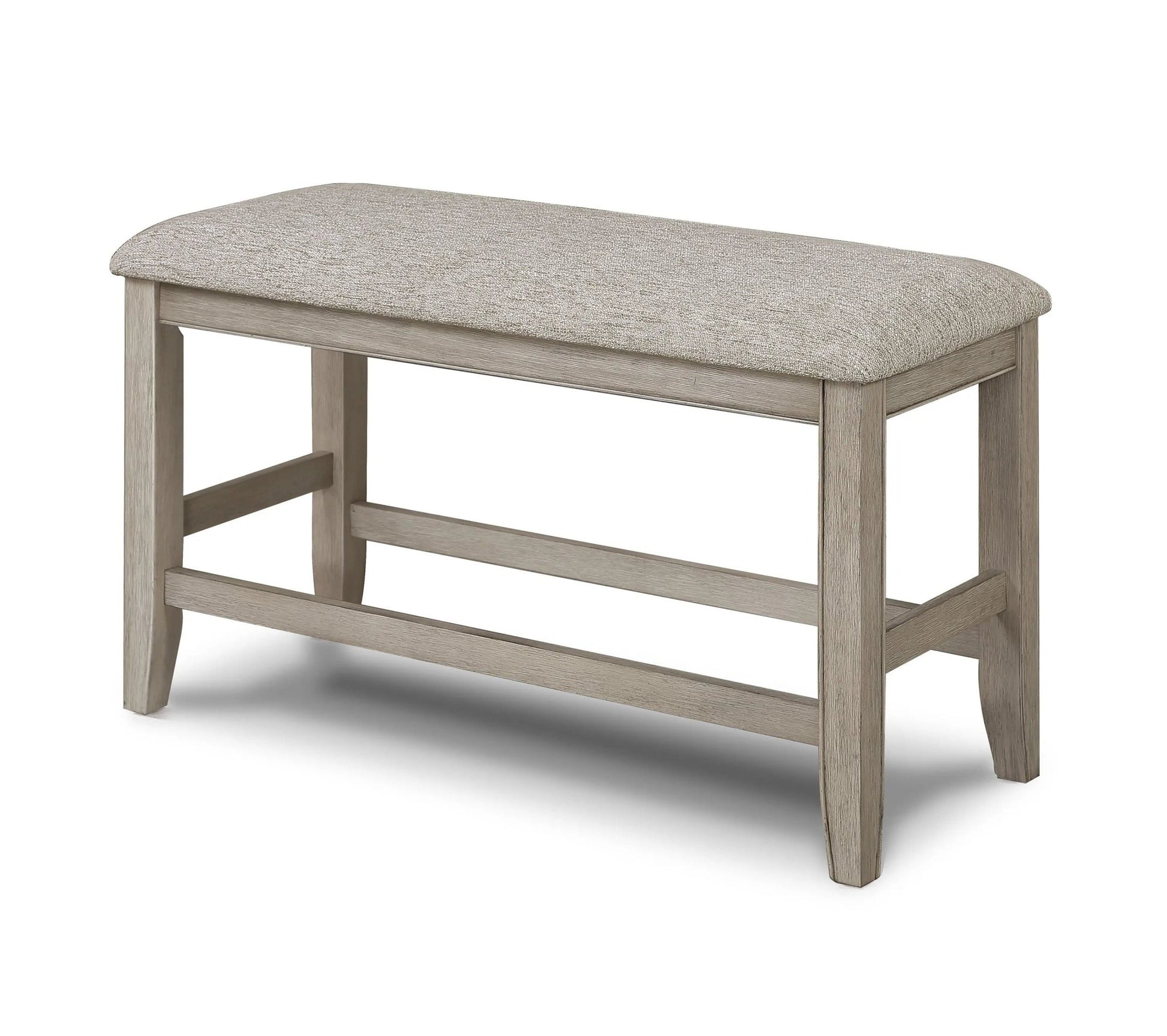 Fulton - Counter Height Bench - White Oak - Ferro Furniture