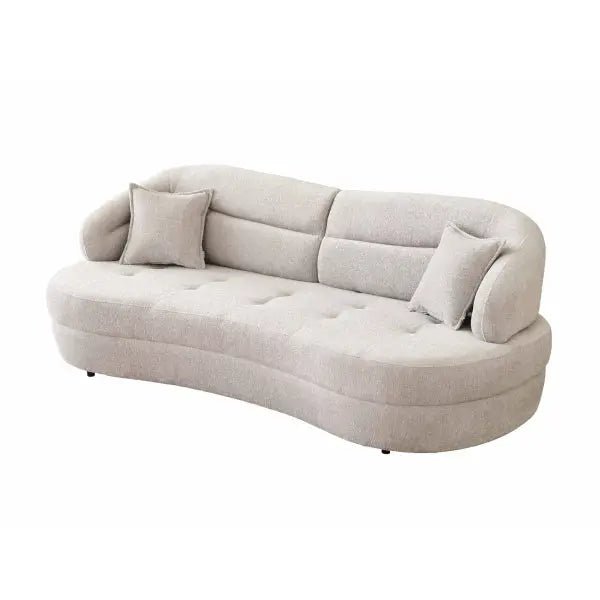 Gloria Convertible Sofa Cream - Ferro Furniture