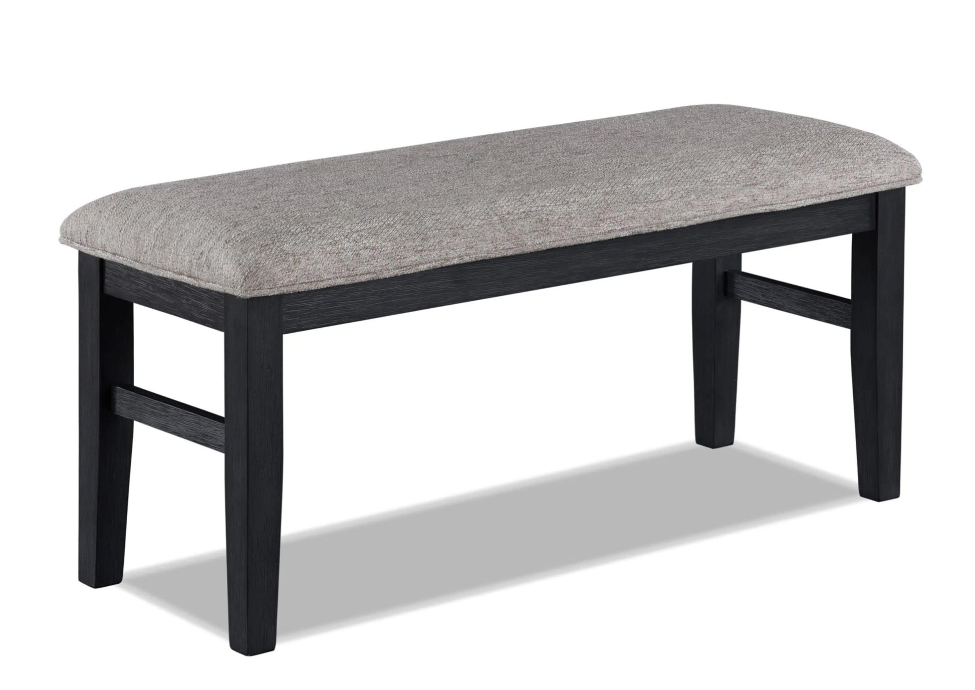 Guthrie - Bench - Charcoal & Gray - Ferro Furniture