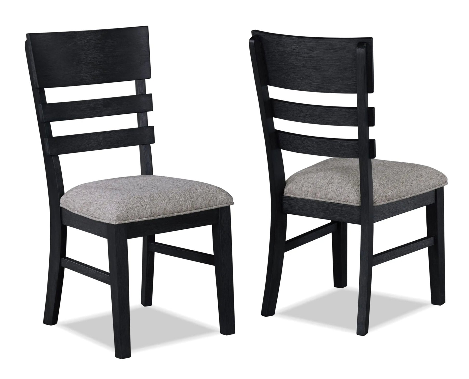 Guthrie - Side Chair (Set of 2) - Charcoal & Gray - Ferro Furniture