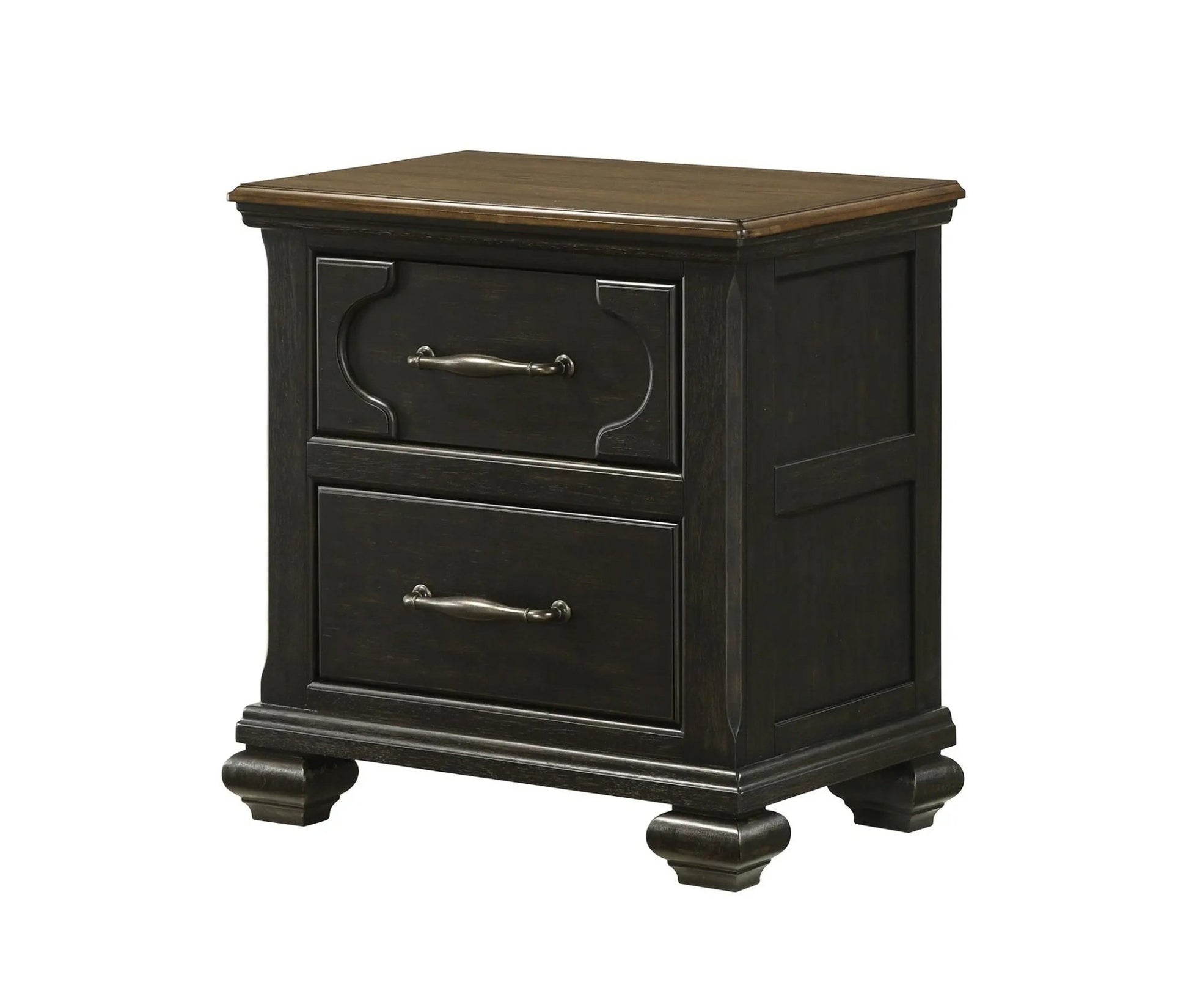 Hamilton - Nightstand - Black - Ferro Furniture