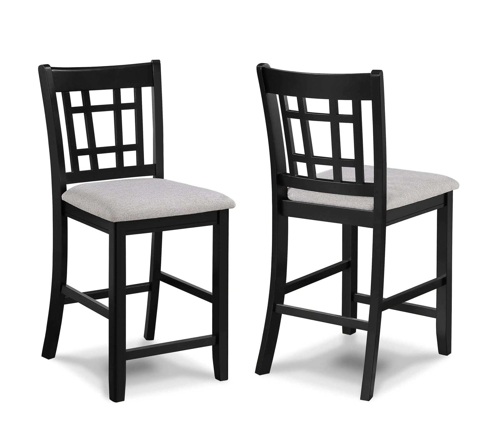 Hartwell - Contr Height Chair (Set of 2) - Light Gray - Ferro Furniture