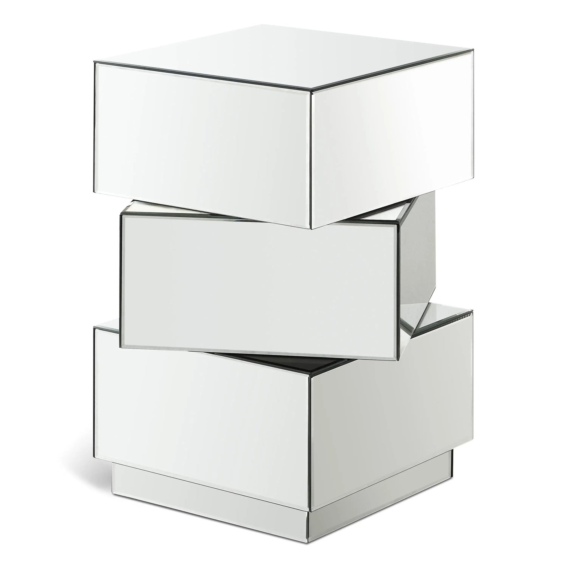 Haven - End Table - Pearl Silver - Ferro Furniture