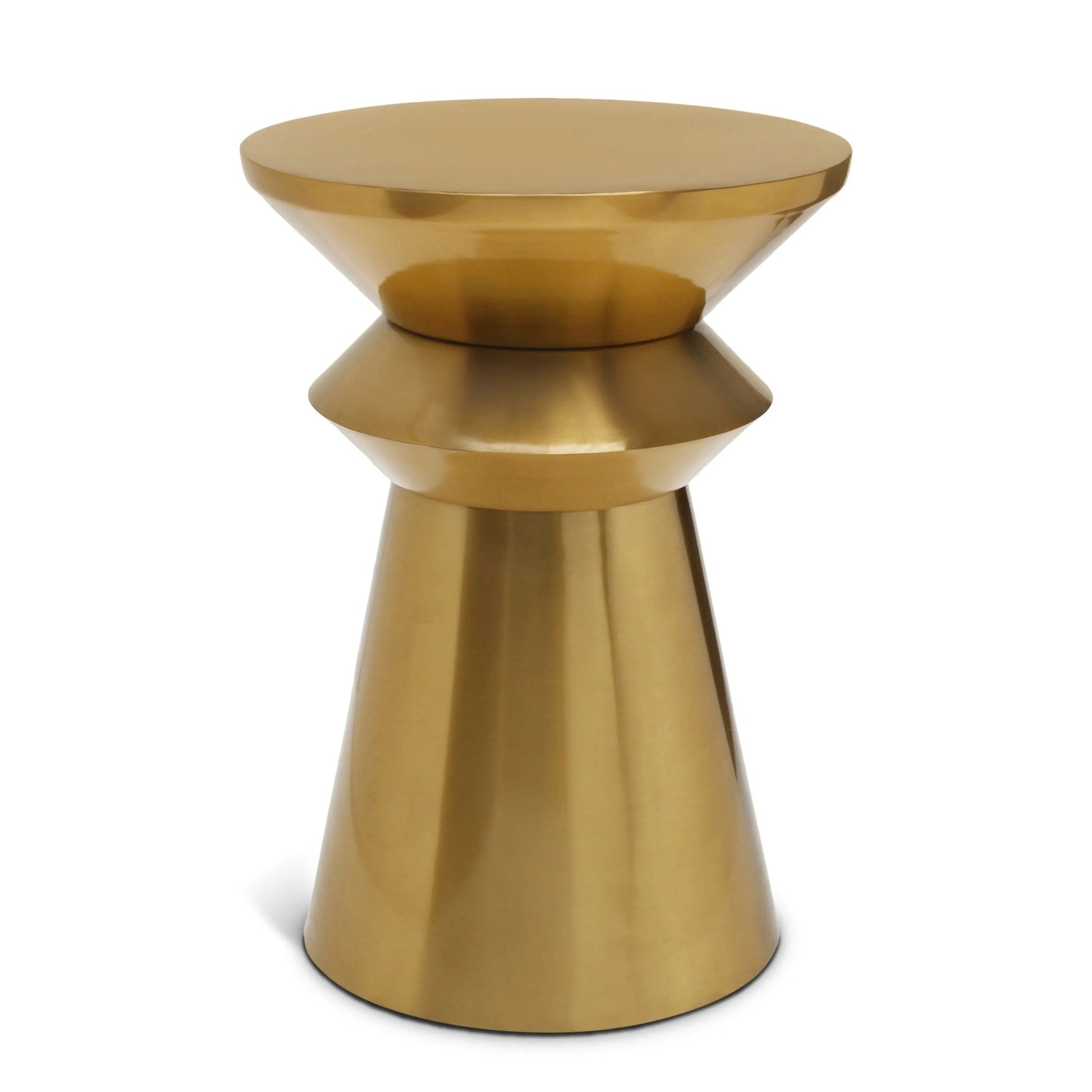 Jai - End Table - Gold - Ferro Furniture