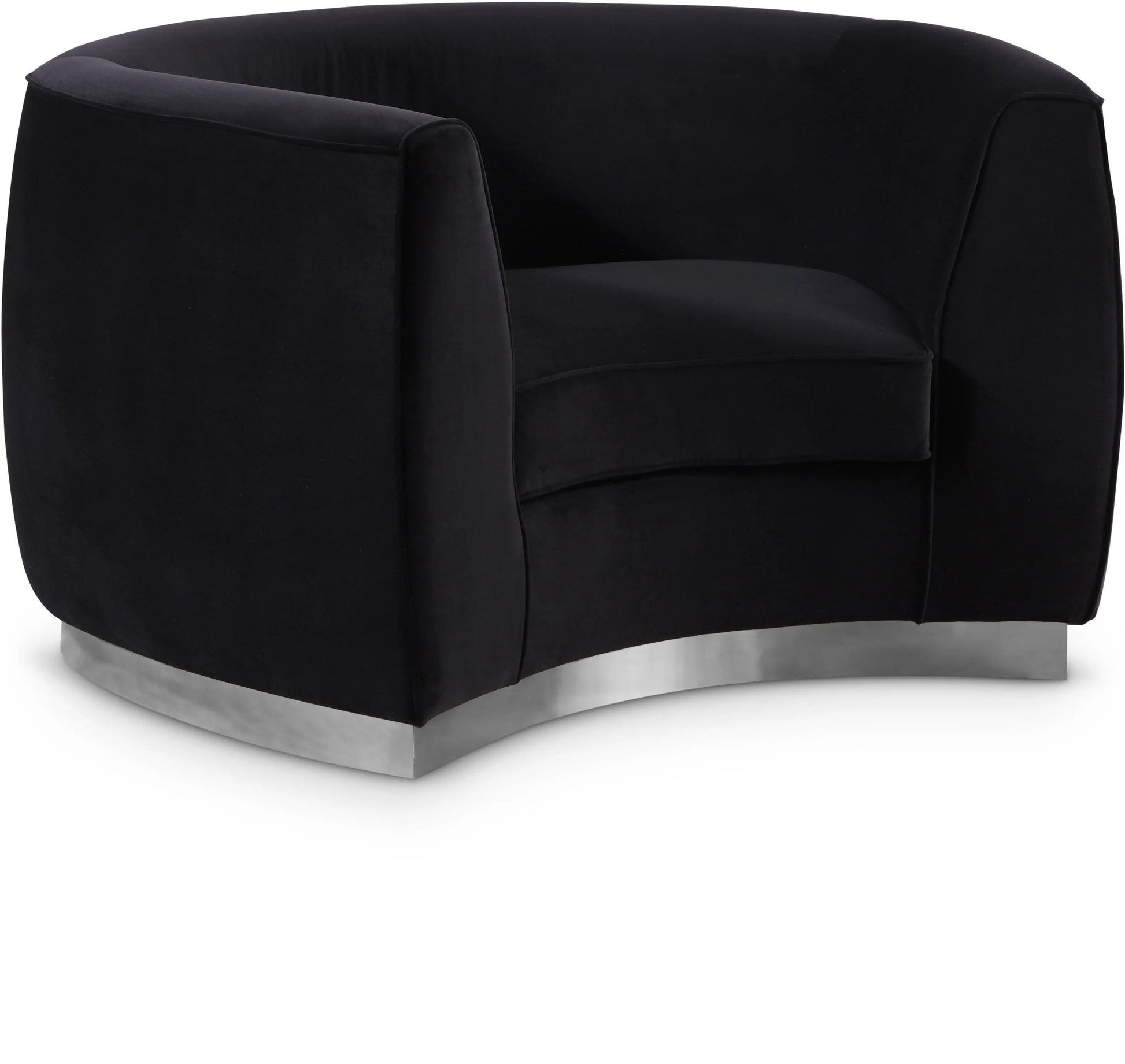 Julian - Chair with Chrome Base - Ferro Furniture