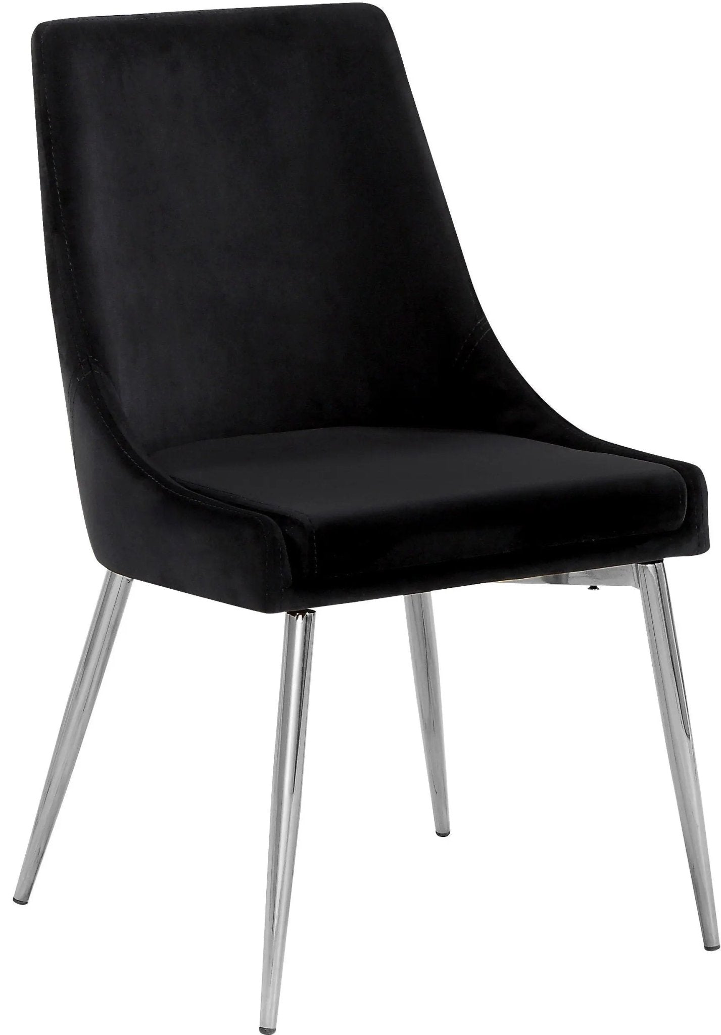Karina - Dining Chair with Chrome Legs (Set of 2) - Ferro Furniture