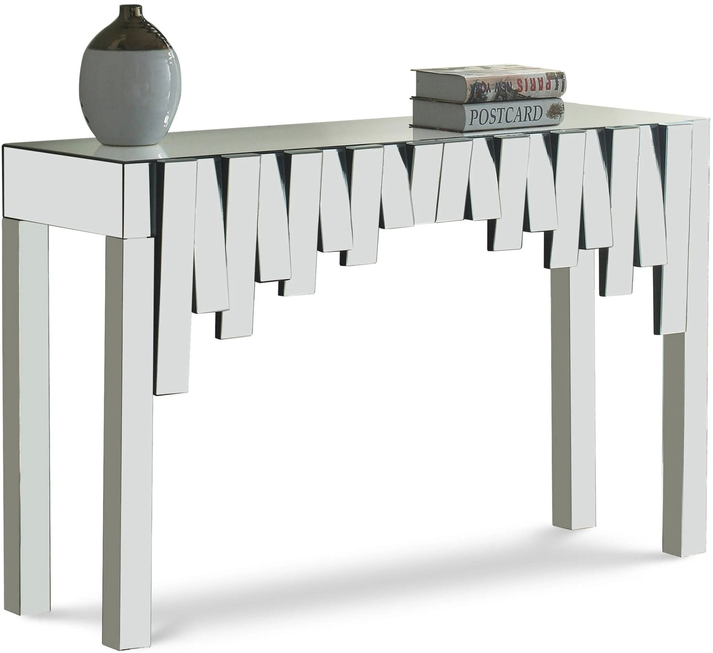 Kylie - Console Table - Pearl Silver - Ferro Furniture