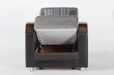 Luna Armchair Sleeper (Fulya Gray) 2 Pieces - Ferro Furniture