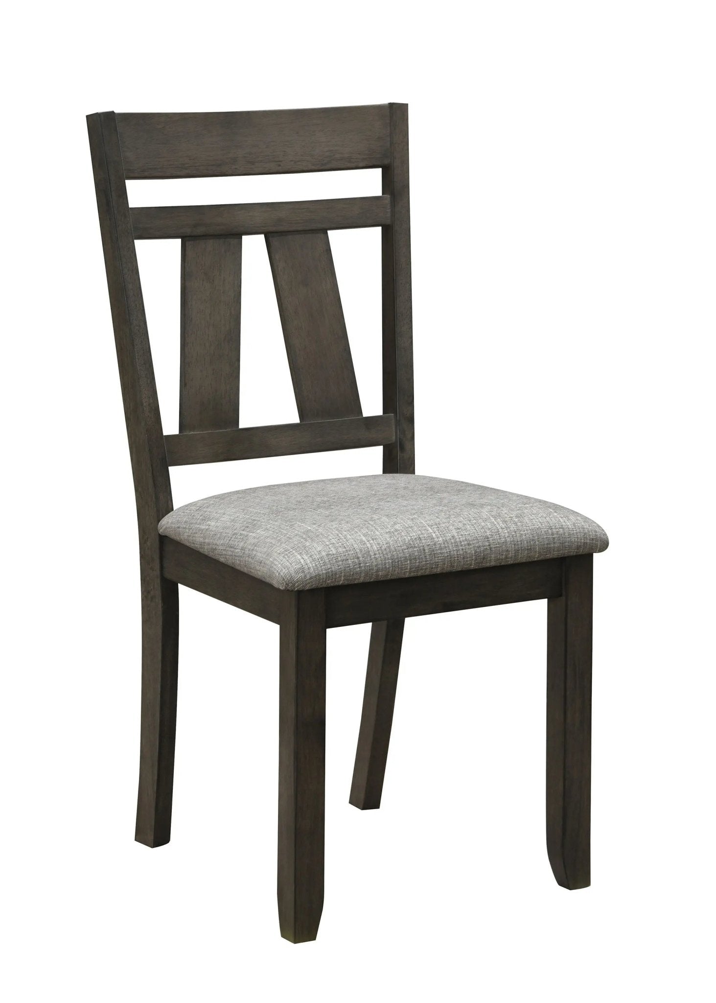 Maribelle - Side Chair (Set of 2) - Gray And Brown - Ferro Furniture