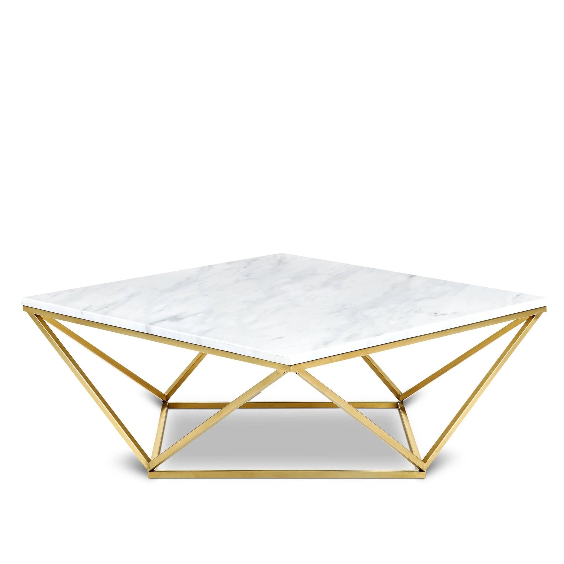 Mason - Coffee Table - Gold - Ferro Furniture