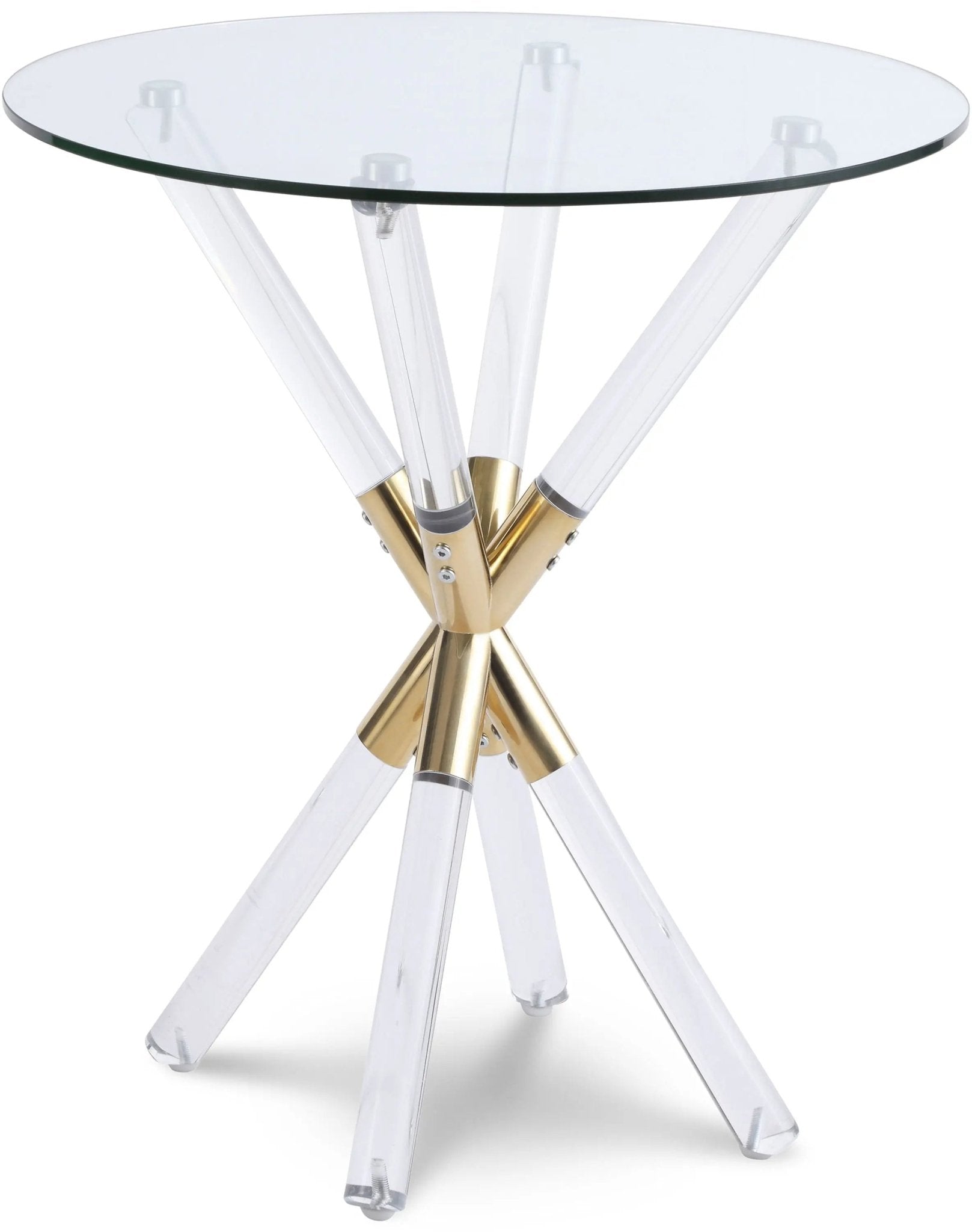 Mercury - End Table - Gold - Ferro Furniture