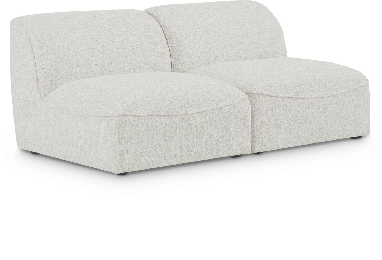 Miramar - 2 Seat Armless Modular Sofa - Ferro Furniture