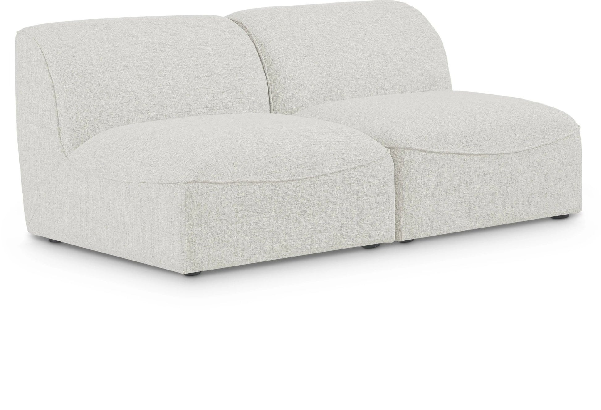 Miramar - 2 Seat Armless Modular Sofa - Ferro Furniture