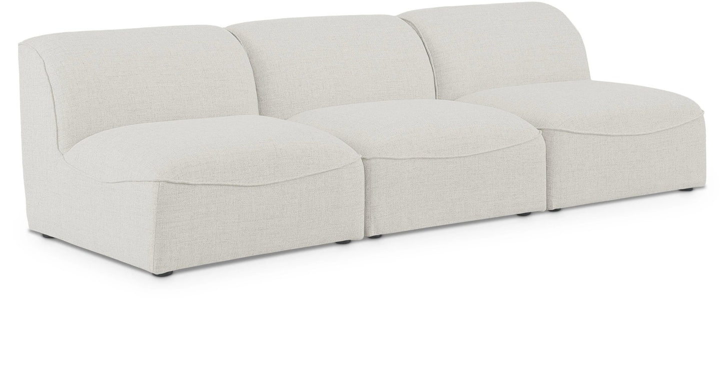 Miramar - 3 Seat Armless Modular Sofa - Ferro Furniture