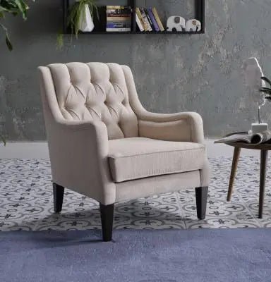 Pearle Accent Armchair (Pearle Cream) - Ferro Furniture