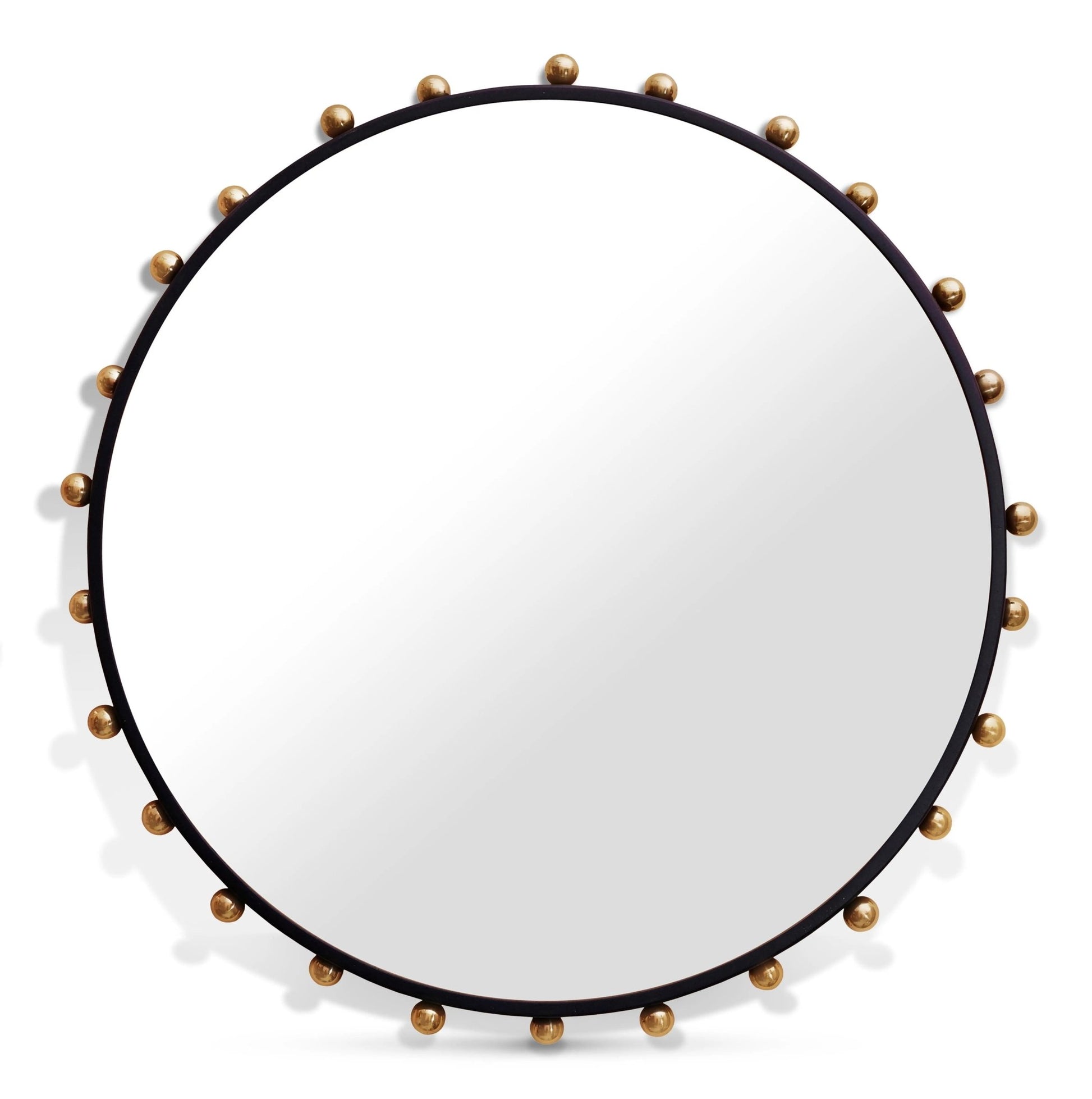 Raven - Mirror - Black / Gold - Ferro Furniture