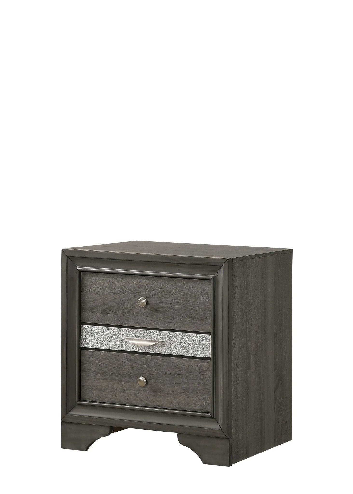 Regata - Nightstand - Gray - Ferro Furniture