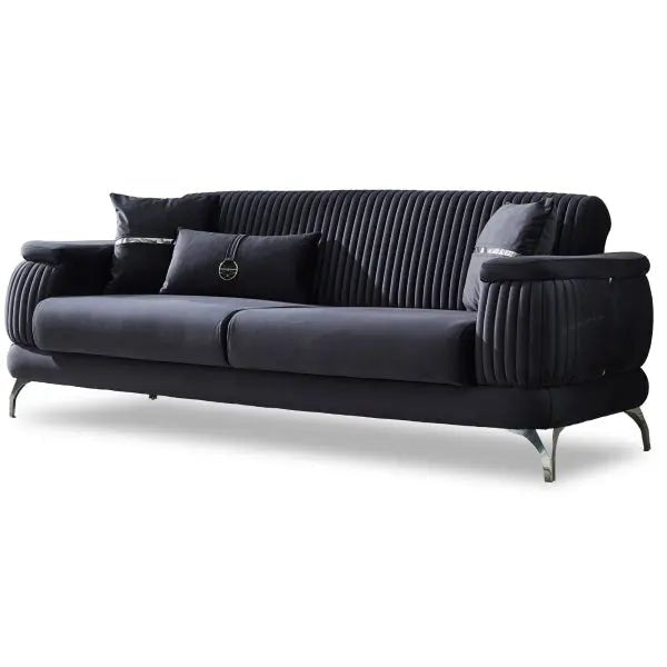 Resital Convertible Sofa Anthracite - Ferro Furniture