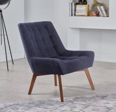 Revere Accent Chair (Revere Navy) - Ferro Furniture