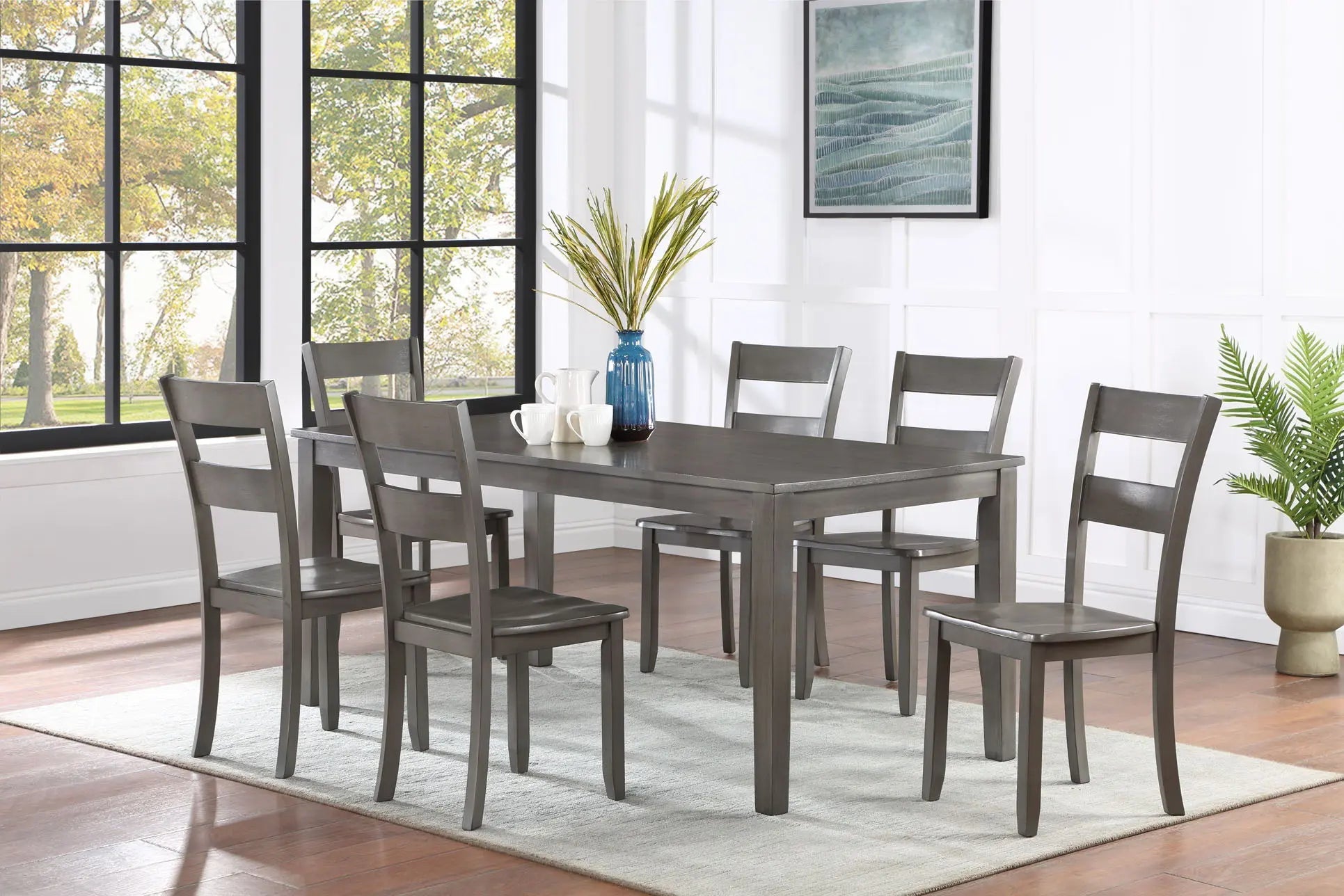 Ryan - Side Chair (Set of 2) - Dark Brown - Ferro Furniture