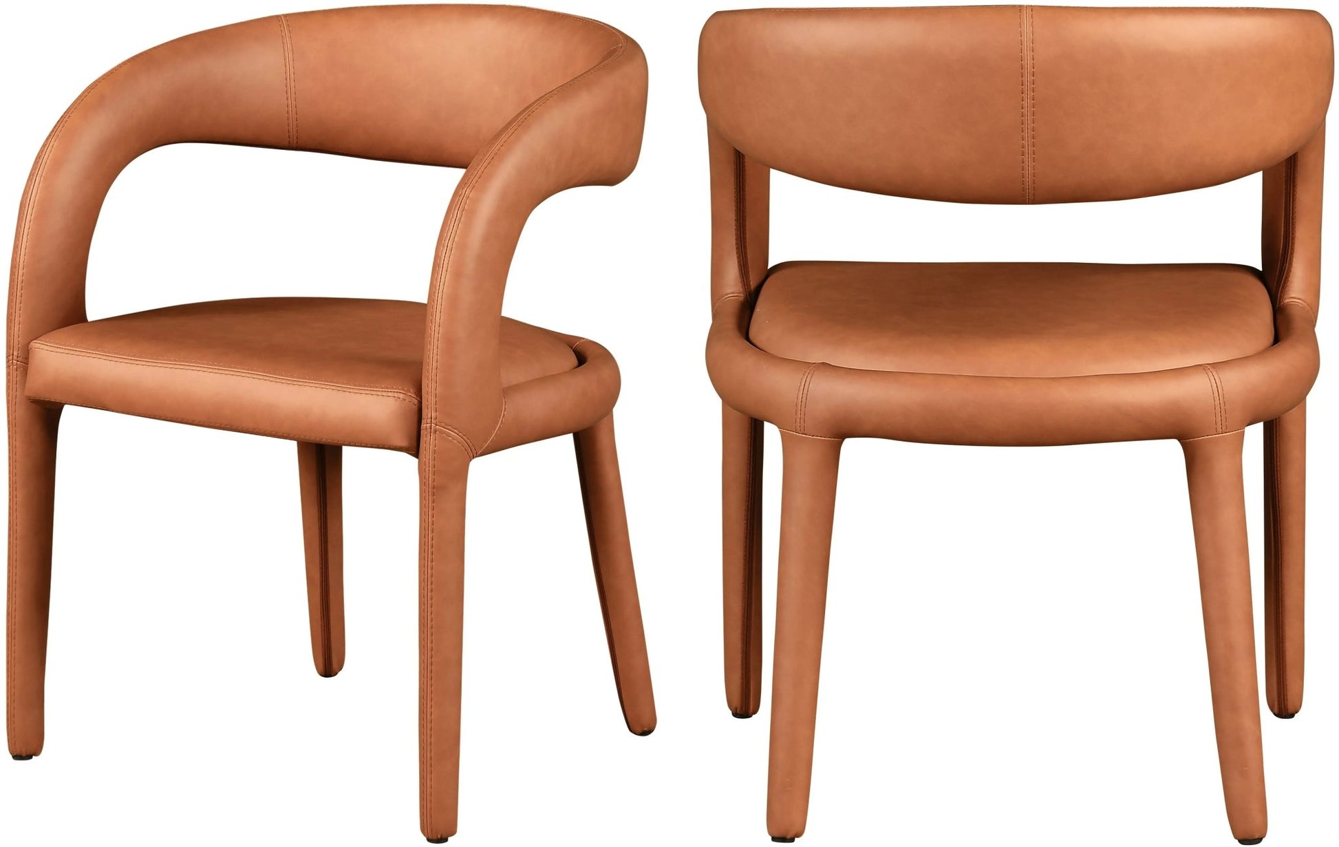 Sylvester - Dining Chair - Cognac - Ferro Furniture