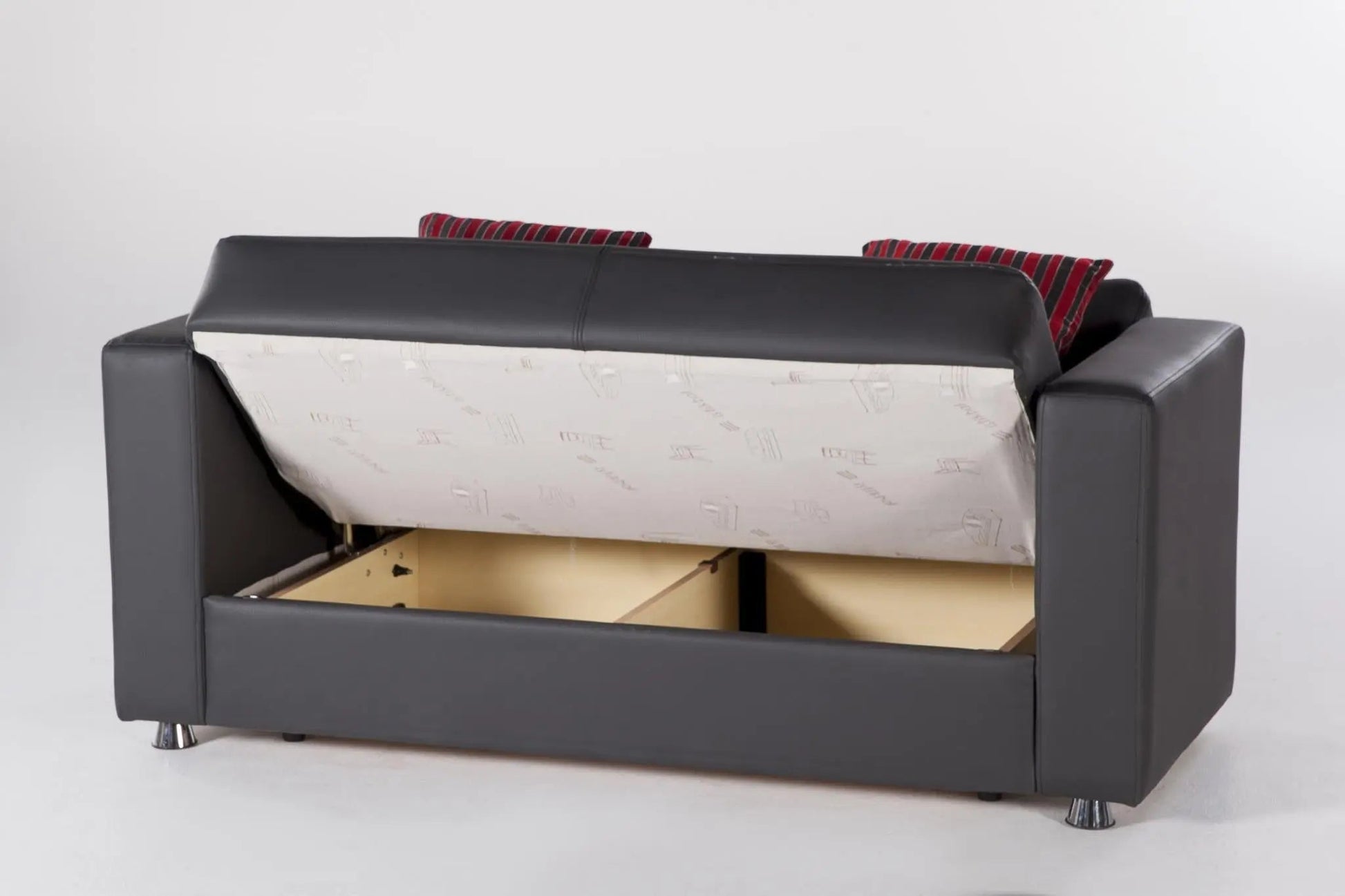 Tokyo Love Seat (Santa Glory Gray) 2 Piece - Ferro Furniture