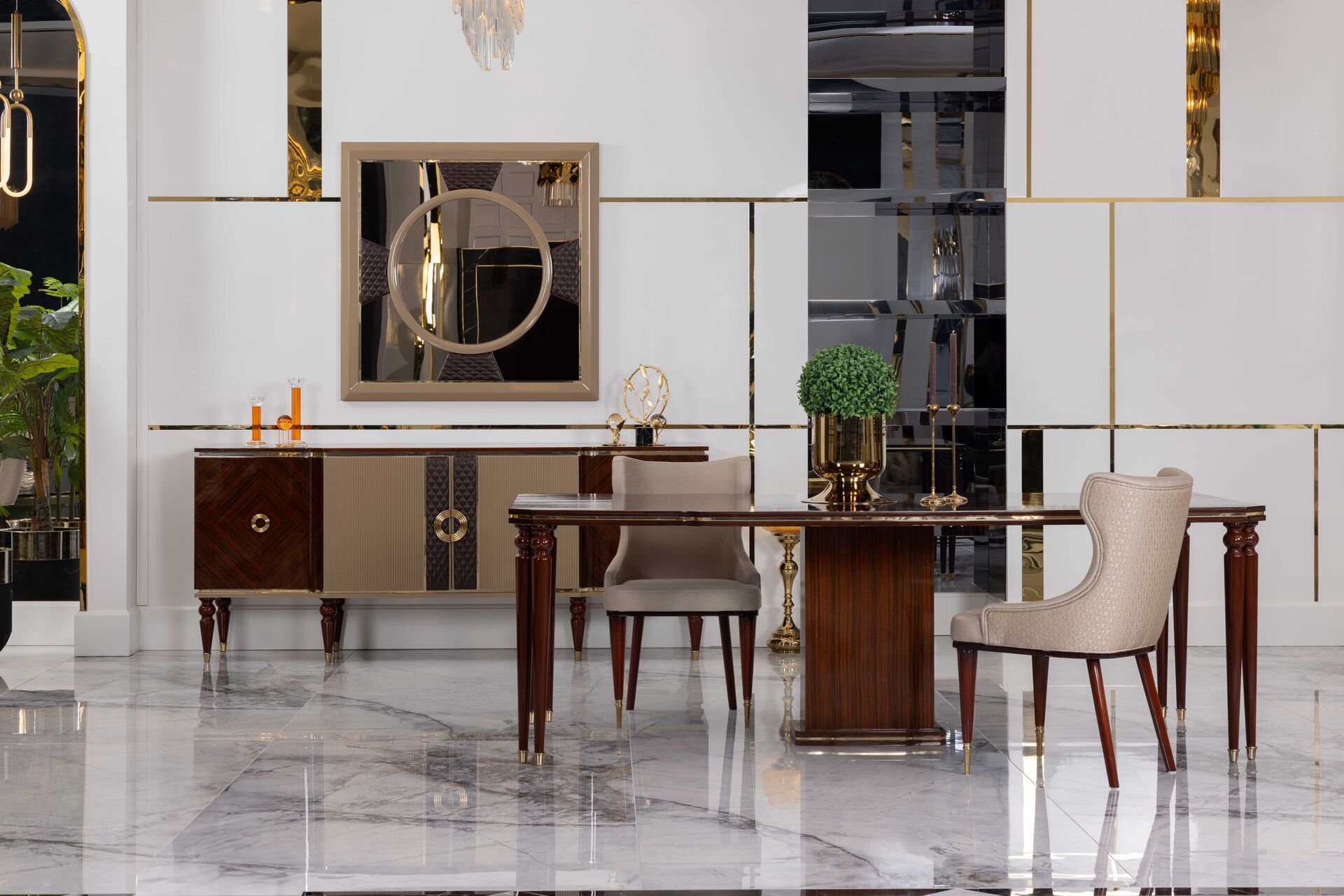 Tom Ford Buffet with Mirror - Ferro Furniture