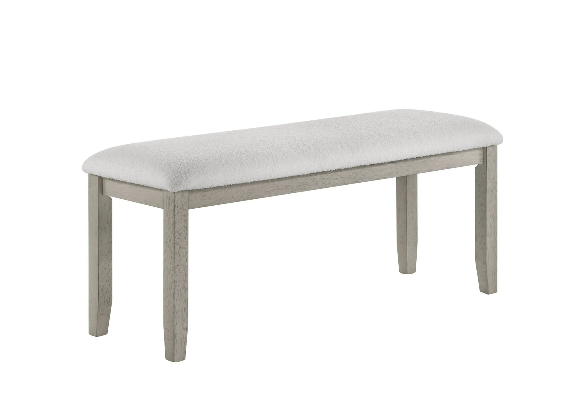 Torrie - Bench - Pearl Silver - Ferro Furniture