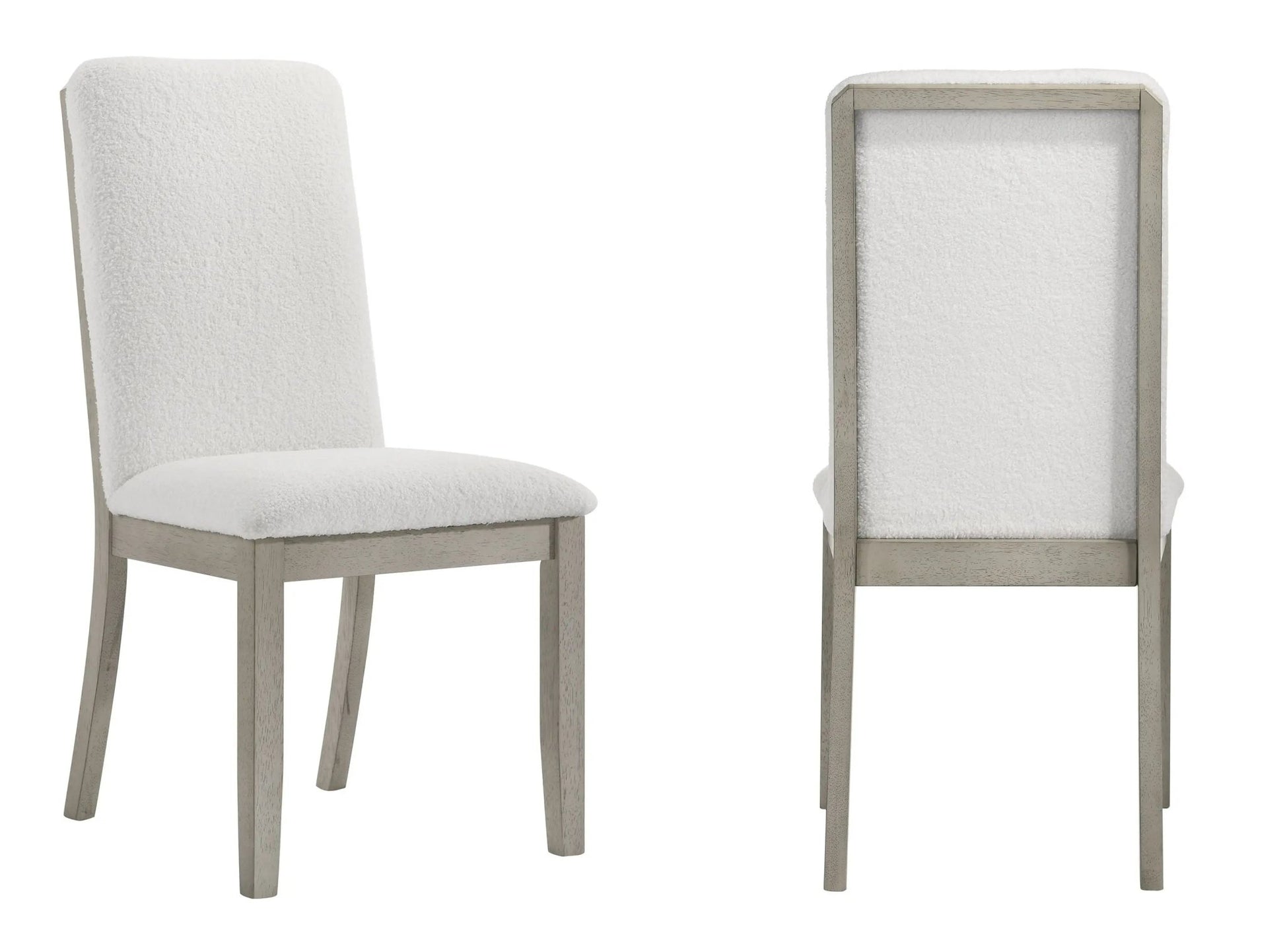 Torrie - Side Chair (Set of 2) - Pearl Silver - Ferro Furniture