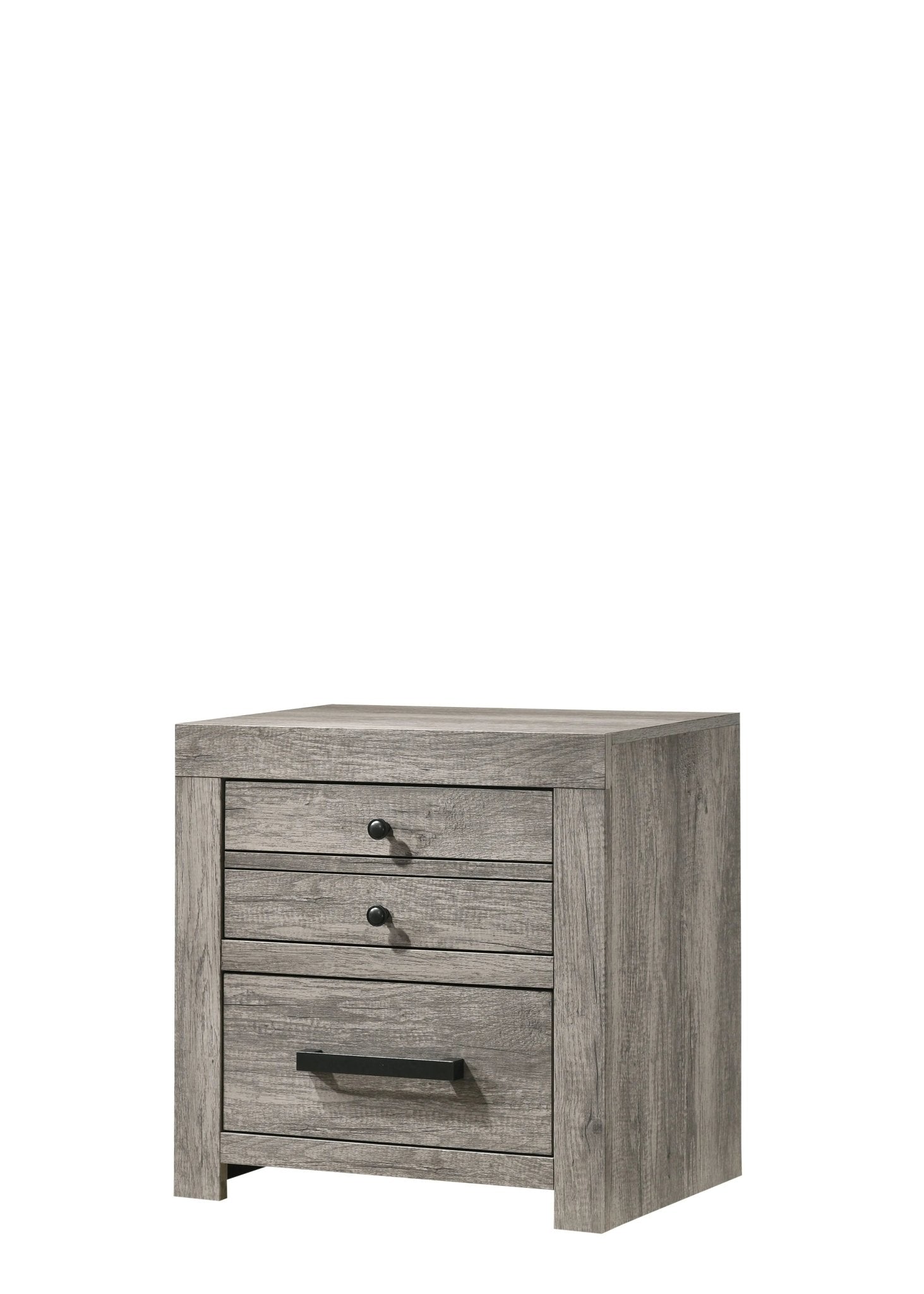 Tundra - Nightstand - Gray - Ferro Furniture