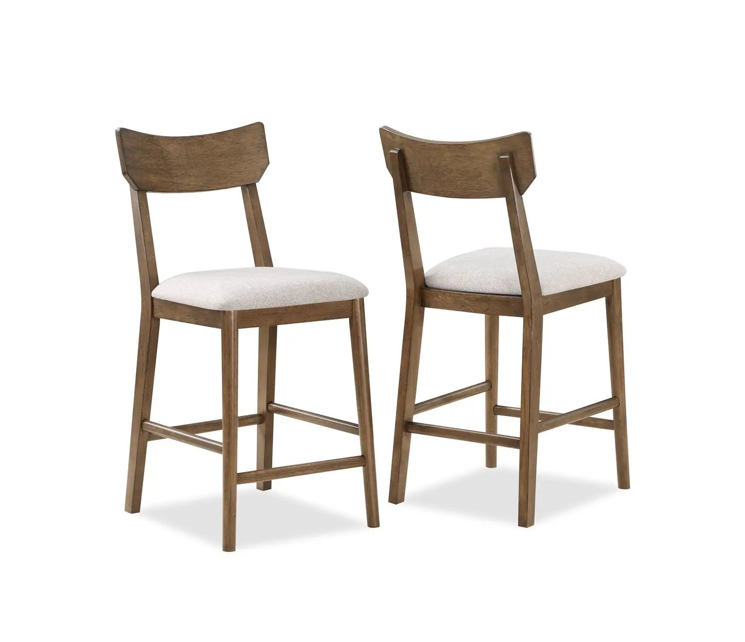Weldon - Counter Height Chair (Set of 2) - Brown - Ferro Furniture