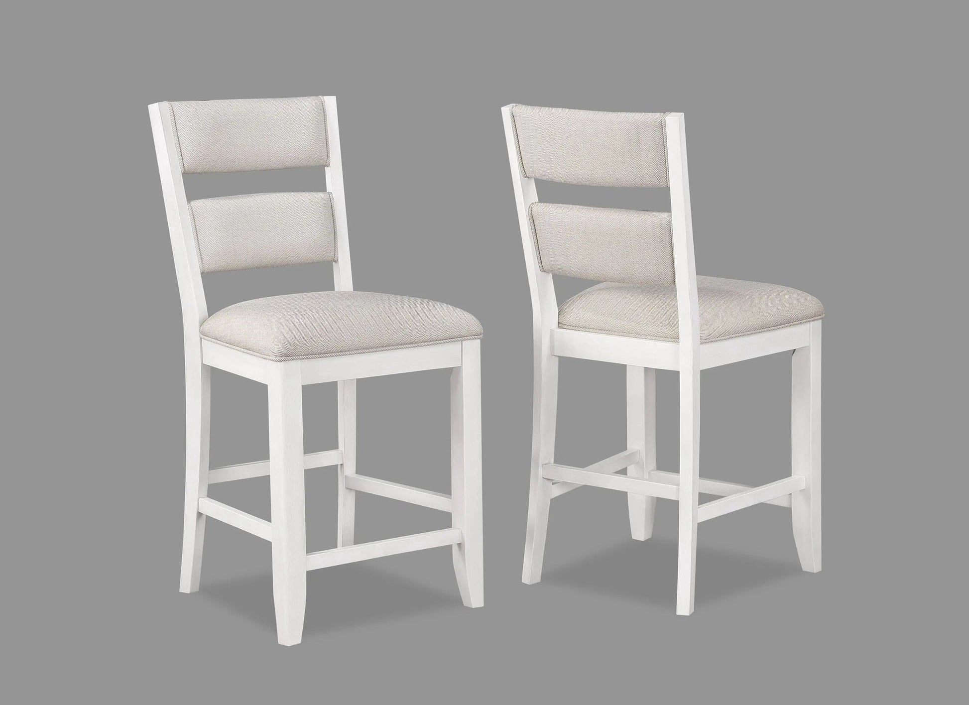 Wendy - Counter Height Chair (Set of 2) - Gray - Ferro Furniture