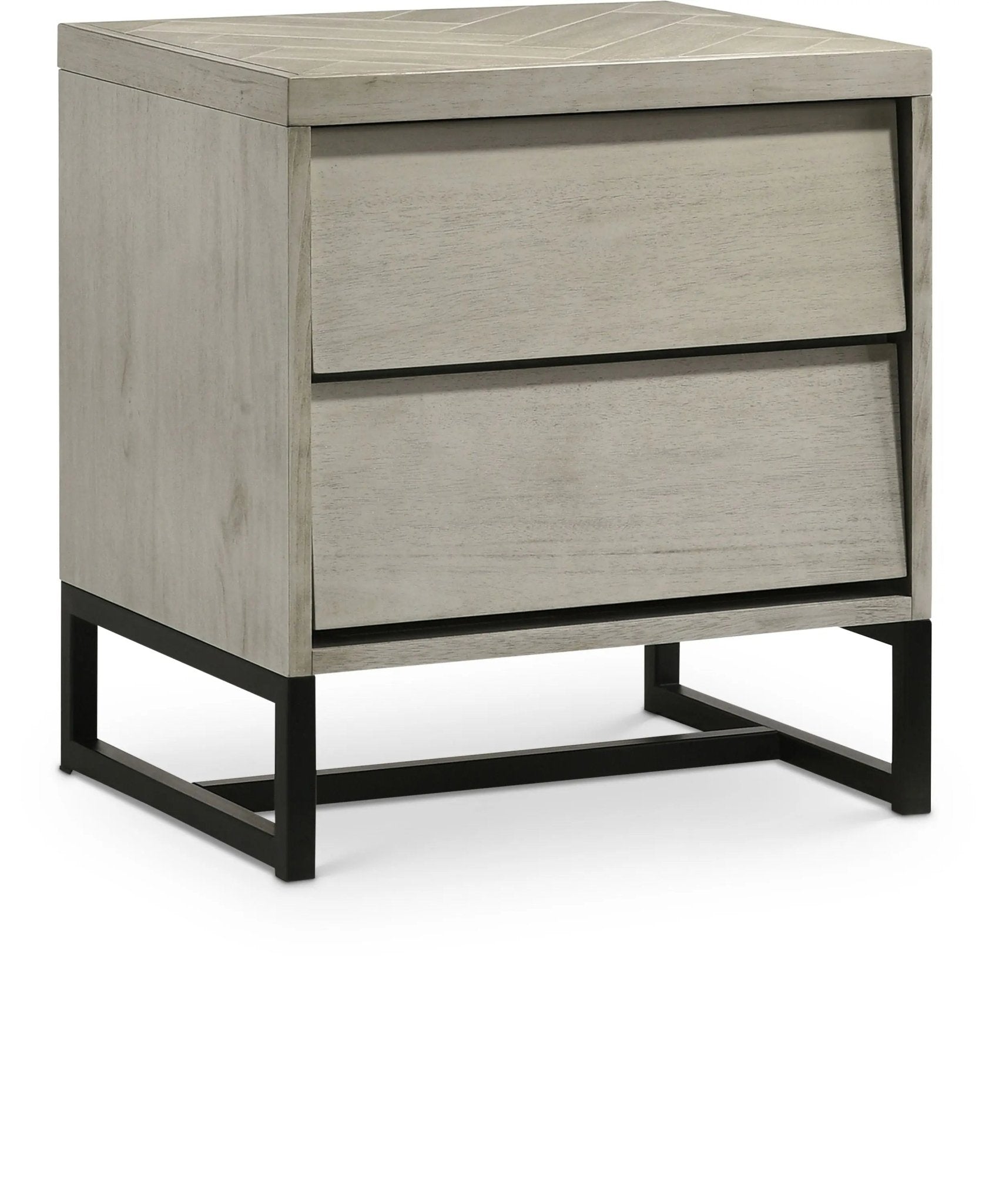 Weston - Night Stand - Gray Stone - Ferro Furniture